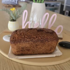 Bizcocho con pasas y nueces